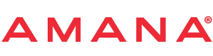 The logo for amana. Click to open a new tab to go to the amana homepage.